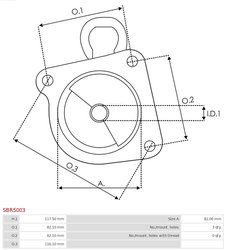 capac soc,carburator AS-PL SBR5003