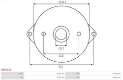 capac soc,carburator AS-PL SBR5016