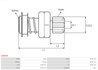 CUPLAJ UNISENS ELECTROMOTOR AS-PL SD0034 - Piesa auto compatibila cu mai multe marci