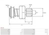 CUPLAJ UNISENS ELECTROMOTOR AS-PL SD0126 - Piesa auto compatibila cu mai multe marci