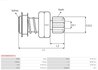 Cuplaj unisens electromotor AS-PL SD0268(BOSCH)