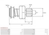 Cuplaj unisens electromotor AS-PL SD1069(DELCO)