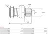 CUPLAJ UNISENS ELECTROMOTOR AS-PL SD4041 - Piesa auto compatibila cu mai multe marci