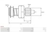 CUPLAJ UNISENS ELECTROMOTOR AS-PL SD5029 - Compatibil cu MITSUBISHI