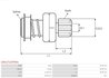 Cuplaj unisens electromotor AS-PL SD9127(LETRIKA)