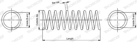 Arc suspensie Monroe SE3492
