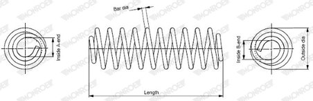 Arc suspensie Monroe SE3627