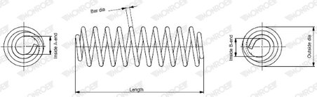 Arc suspensie Monroe SE4087