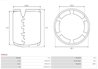 BOBINA CUPLAJ, DEMAROR AS-PL SF0012 - Piesa auto compatibila cu mai multe marci