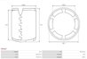 Bobina cuplaj, demaror AS-PL SF0047