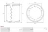 BOBINA CUPLAJ, DEMAROR AS-PL SF9010 - Piesa auto compatibila cu mai multe marci