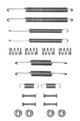 Set accesorii saboti frana TRW SFK86