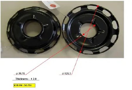 SAIBA ARC KYB SG-703 - Compatibil cu AUDI
