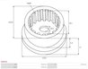 Kit reparatie electromotor AS-PL SG0015