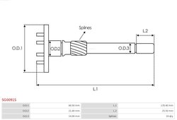 Kit reparatie electromotor AS-PL SG0091S