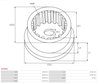 Kit reparatie electromotor AS-PL SG3001