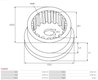 Kit reparatie electromotor AS-PL SG6003