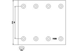Set garnituri de frictiune frana tambur DON SJ28291S7340