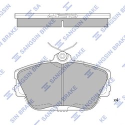 SET PLACUTE FRANA HI-Q SP1268 - Compatibil cu FORD USA, LINCOLN