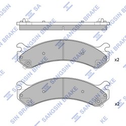 Set placute frana Hi-Q SP1309
