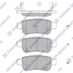 Set placute frana Hi-Q SP1428