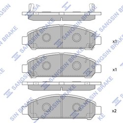 Set placute frana Hi-Q SP1454