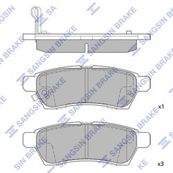 Set placute frana Hi-Q SP1513