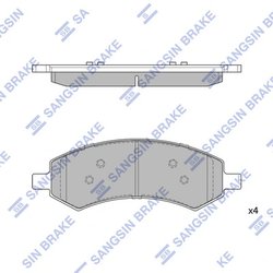 Set placute frana Hi-Q SP1785