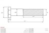 Kit reparatie electromotor AS-PL SP3019P