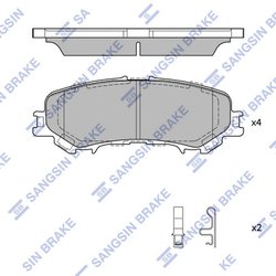 Set placute frana Hi-Q SP4220
