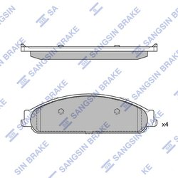 Set placute frana Hi-Q SP4310