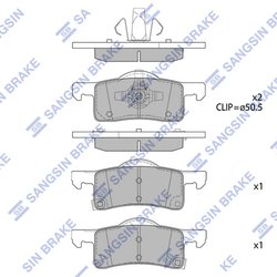 Set placute frana Hi-Q SP4387