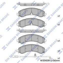 SET PLACUTE FRANA HI-Q SP4397 - Piesa auto compatibila cu mai multe marci