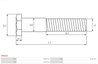 Kit reparatie electromotor AS-PL SP6018