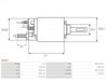 SOLENOID ELECTROMOTOR AS-PL SS0025 - Piesa auto compatibila cu mai multe marci
