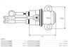 Solenoid electromotor AS-PL SS0077