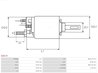 SOLENOID ELECTROMOTOR AS-PL SS0174 - Piesa auto compatibila cu mai multe marci