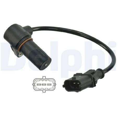 SENZOR IMPULSURI ARBORE COTIT DELPHI SS11081 - Compatibil cu OPEL, VAUXHALL