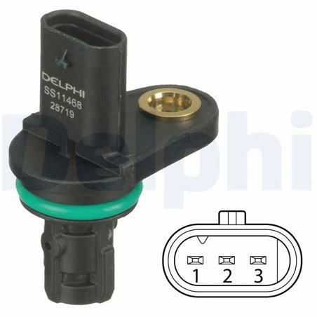 SENZOR POZITIE AX CU CAME DELPHI SS11468 - Compatibil cu CHEVROLET, OPEL, VAUXHALL