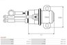 SOLENOID ELECTROMOTOR AS-PL SS1152P - Piesa auto compatibila cu mai multe marci SOLENOID ELECTROMOTOR AS-PL SS1152P - Piesa auto compatibila cu mai multe marci