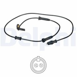 SENZOR ABS DELPHI SS20479 - Compatibil cu FIAT