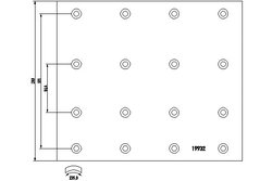 Set garnituri de frictiune frana tambur DON SV412A7100