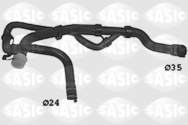 Furtun radiator Sasic SWH0490
