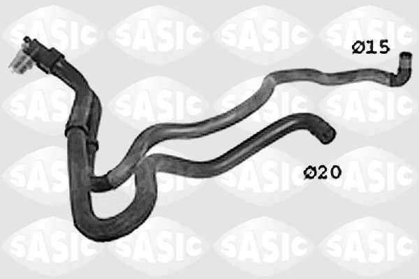 FURTUN RADIATOR SASIC SWH0505 - Compatibil cu PEUGEOT