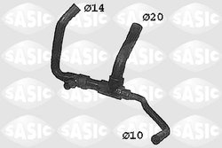 Furtun radiator Sasic SWH4335