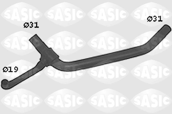 FURTUN RADIATOR SASIC SWH6596 - Compatibil cu AUDI