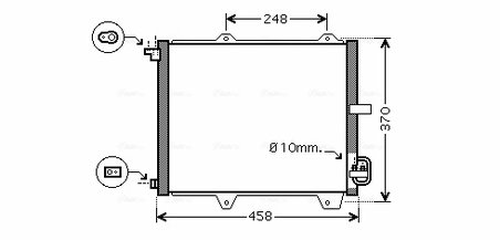 Radiator climatizare Ava Quality Cooling SZ5088
