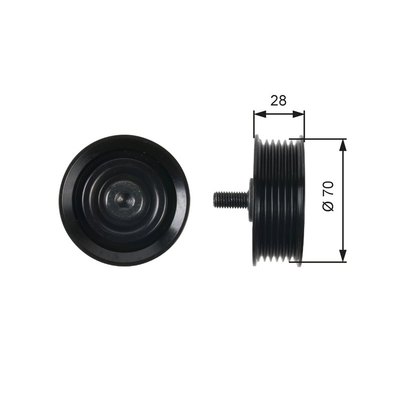 Rola ghidare curea transmisie Gates T36410