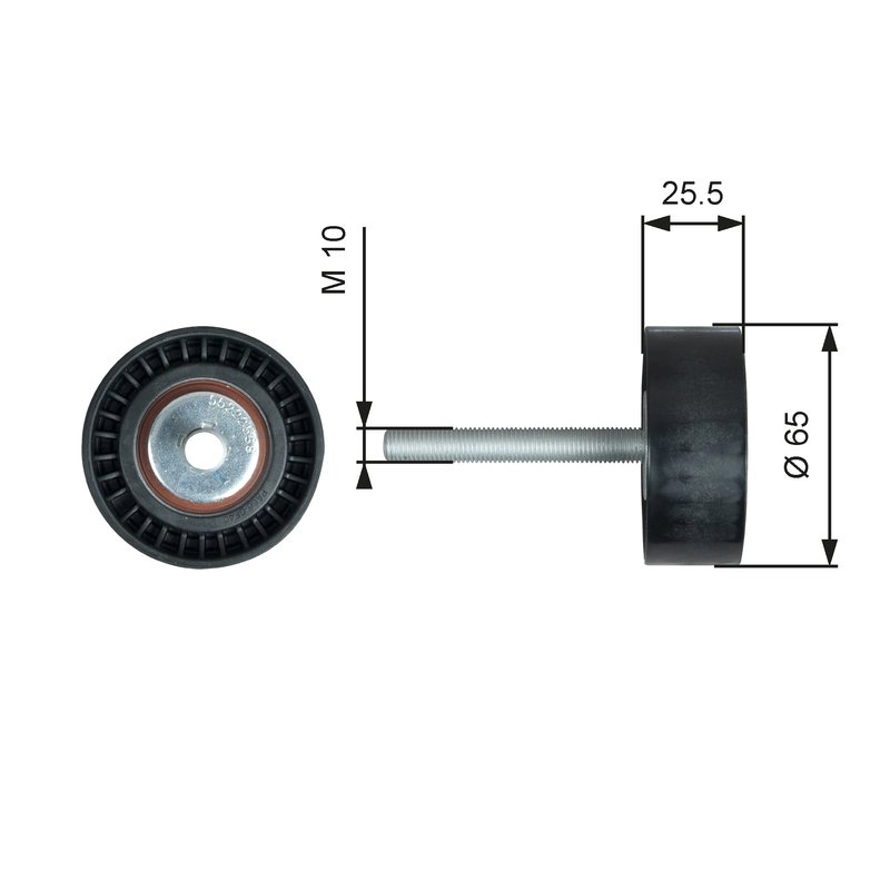 Rola ghidare curea transmisie Gates T36772