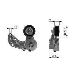 INTINZATOR CUREA DISTRIBUTIE GATES T38317 - Compatibil cu AUDI, PORSCHE, VW